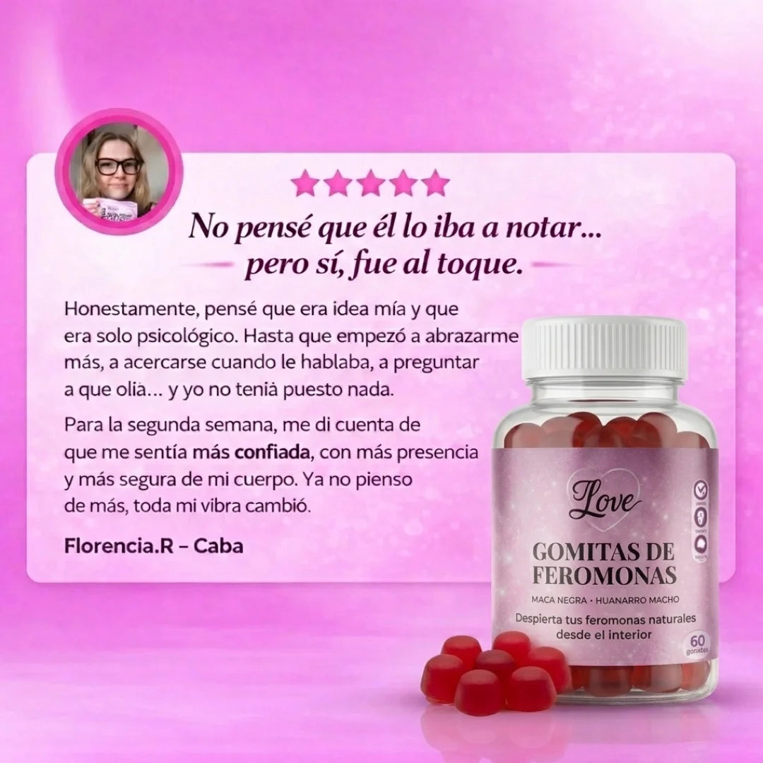 Gomitas con Feromonas – Más Atracción y Confianza