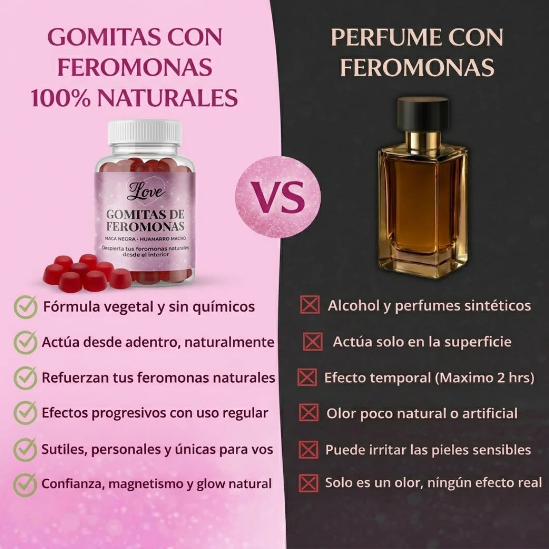 Gomitas con Feromonas – Más Atracción y Confianza