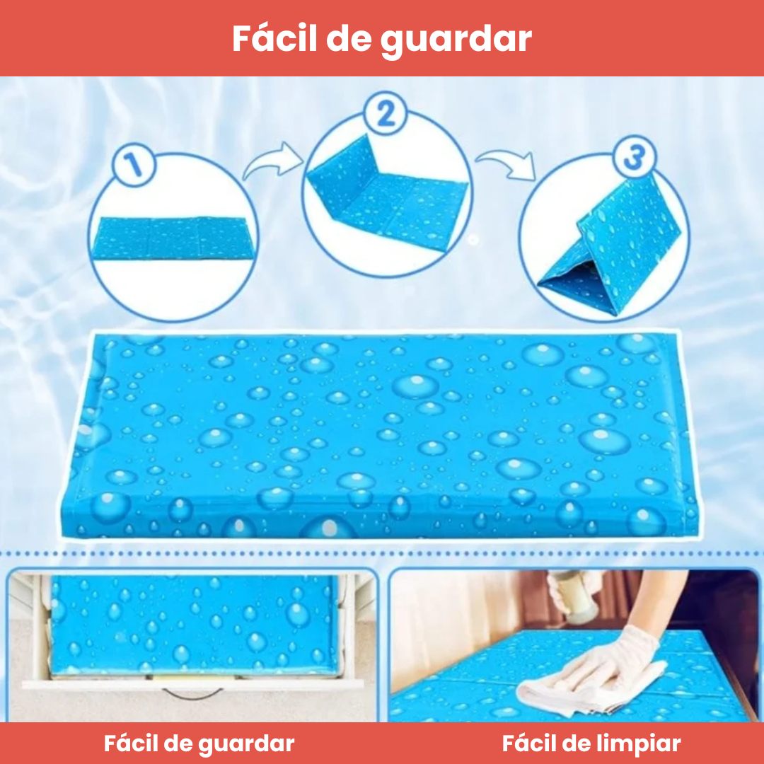 Pet Cool Mat 🐾 ¡Tu mascota merece frescura total este verano! 🧊☀️