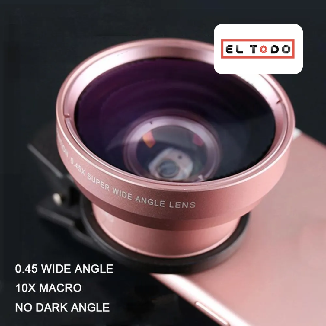 Lente para cámara 📸 ¡Convierte tu celular en una cámara profesional en segundos! 🤳