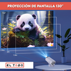 Proyector HY300 PRO 🎬 ¡Cine en casa a tu alcance!✨