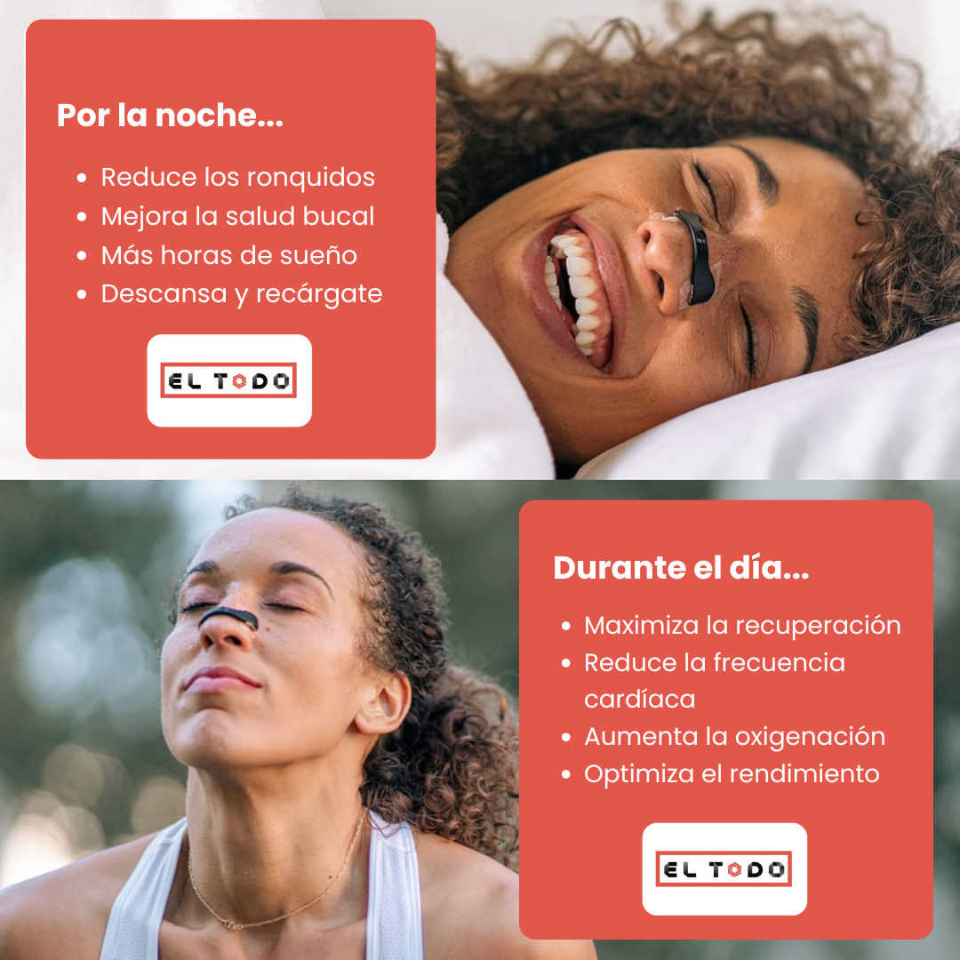 🧲 Parches Nasales Magnéticos Intake – Respira Mejor, Duerme Mejor 🌙 | Importados de USA 🇺🇸