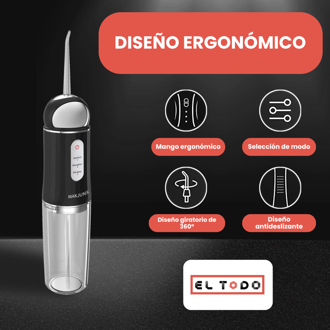 Irrigador Bucal 🦷 Limpieza profunda sin esfuerzo desde casa 💦