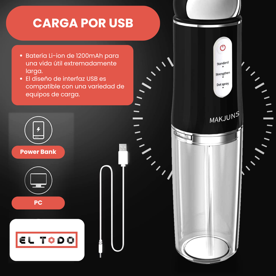 Irrigador Bucal 🦷 Limpieza profunda sin esfuerzo desde casa 💦