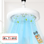 EcoFan® 🌬️💡 - Ventilador de Techo LED con Control Remoto, Eficiencia Energética y Diseño Moderno
