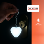 LumiHeart: Llavero LED Corazón | El Toque Brillante Que Tu Bolso Necesita