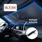⛱️ Parasol para autos ¡Mantén tu coche fresco todo el día! 🌞🚗