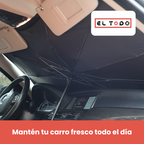 ⛱️ Parasol para autos ¡Mantén tu coche fresco todo el día! 🌞🚗