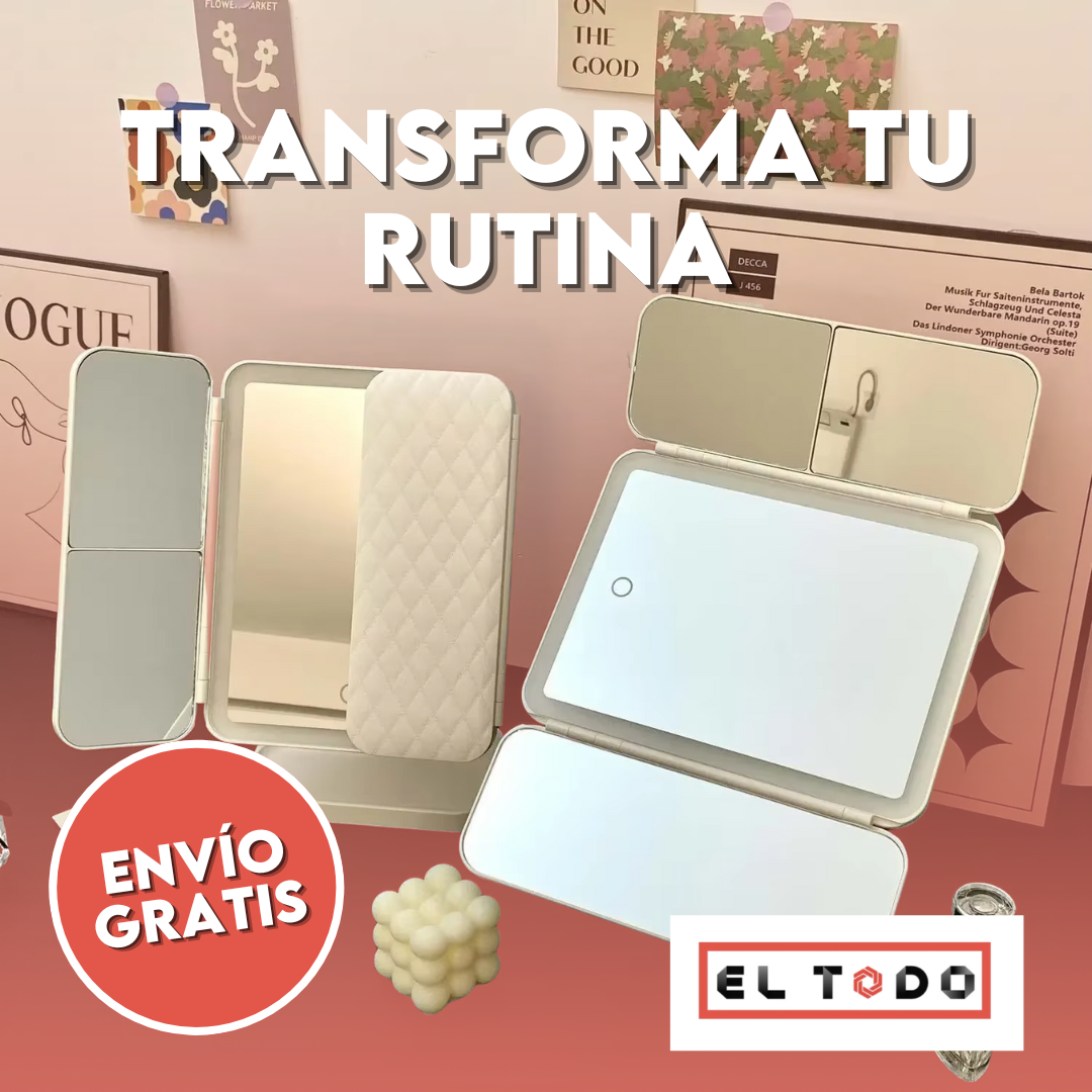 ¡Transforma tu rutina de belleza con nuestro Espejo LED! 💡✨