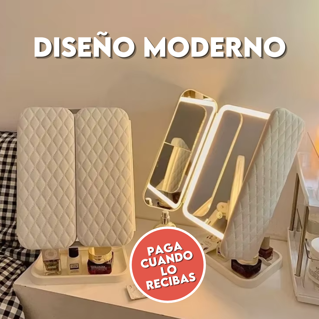 ¡Transforma tu rutina de belleza con nuestro Espejo LED! 💡✨