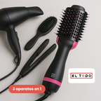 Cepillo Secador 3 en 1 🔥 ¡Tu cabello perfecto en minutos! 🔥