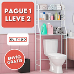 🧼 Estante Organizador para Baño 🚽 | 3 Niveles 💧 Acero Inoxidable COMPRA 1 LLEVA 2
