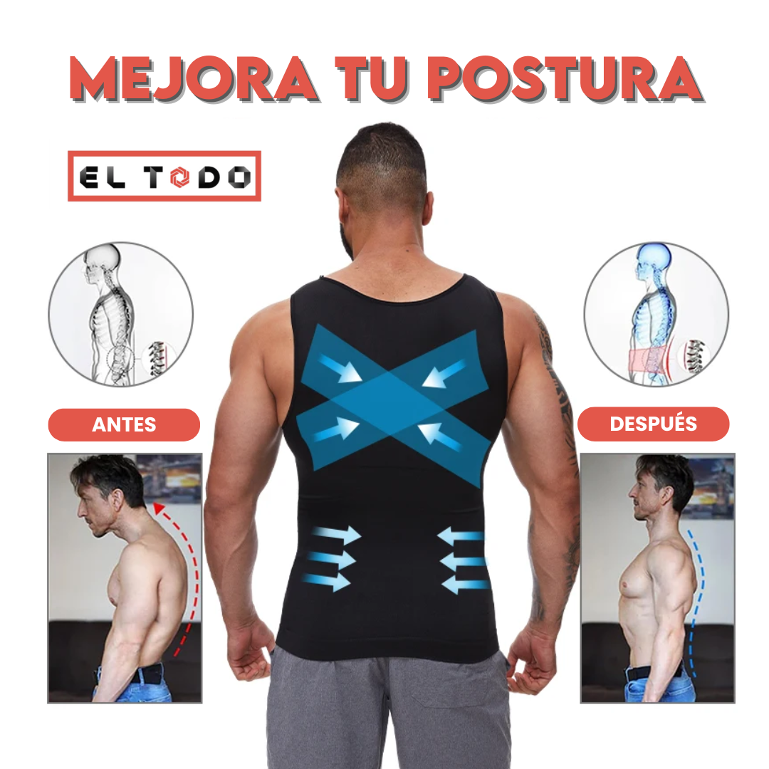 🔥 ¡Moldea tu Abdomen al Instante y Siéntete Más Seguro! 💪 Camiseta con Compresión Abdominal