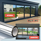 SunBlocker™ 🌞 – Película para Ventanas que Bloquea el Calor 🔥, Ahorra Energía ⚡ y Garantiza Privacidad 🔒