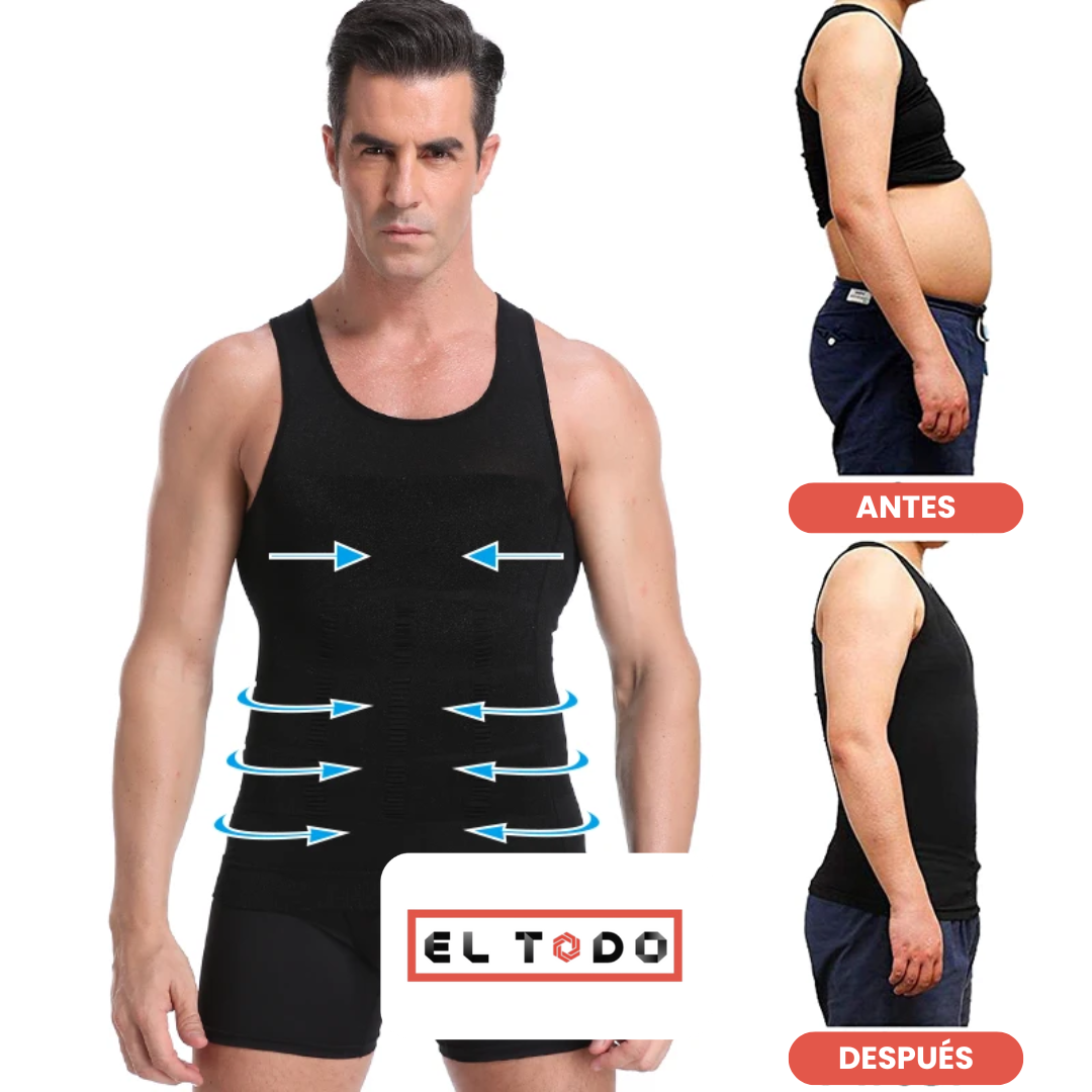 🔥 ¡Moldea tu Abdomen al Instante y Siéntete Más Seguro! 💪 Camiseta con Compresión Abdominal