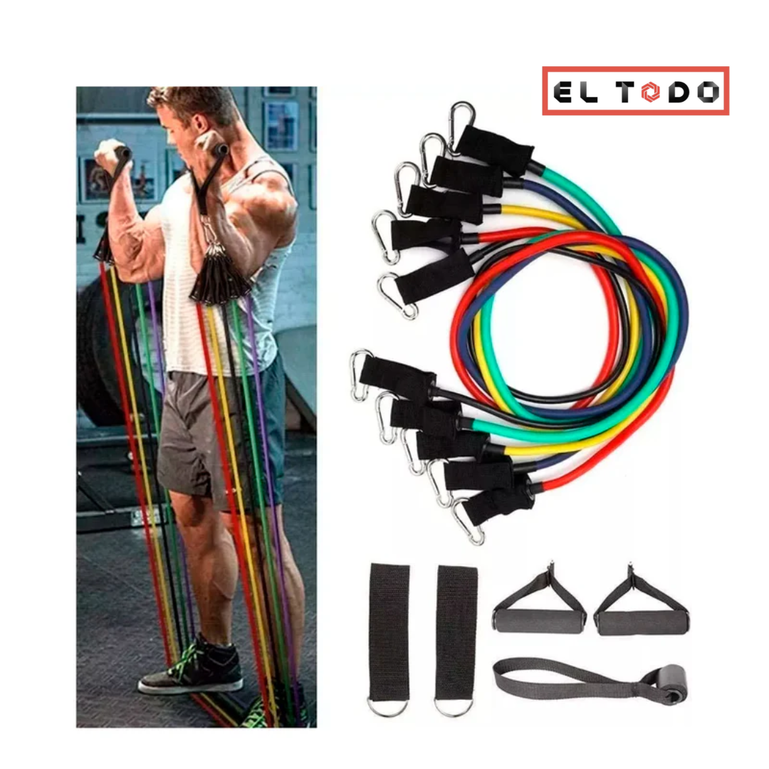 Ligas de resistencia🏋️‍♂️ ¡Transforma tu cuerpo sin salir de casa! 💪🔥