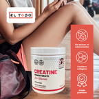Creatina Monohidratada 💪 ¡Tu fuerza, tu cuerpo, tu momento! 🌸