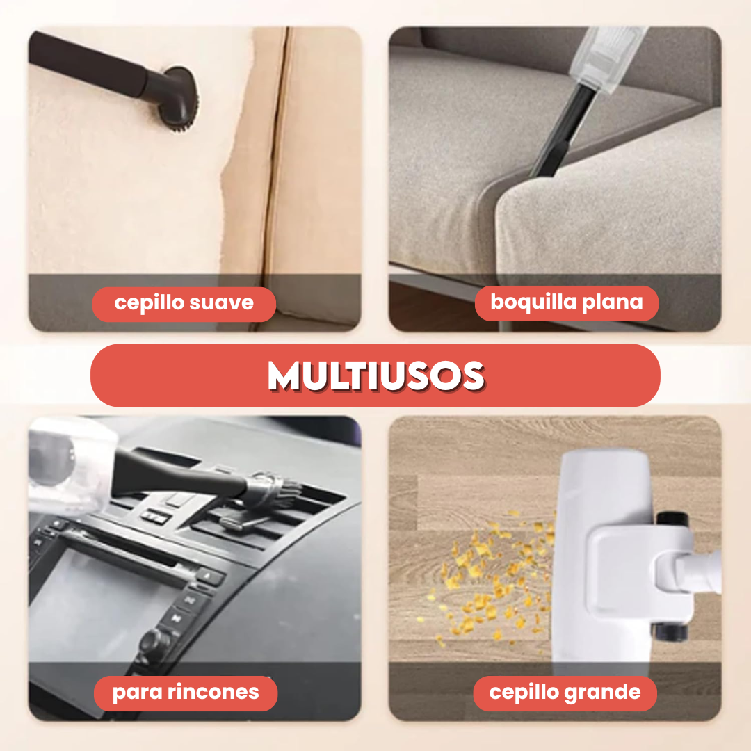 Aspiradora inalámbrica 3 en 1🧹 ¡La limpieza nunca fue tan rápida y cómoda! ⚡