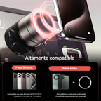 Soporte Magnético para Celular 📱 ¡Fija tu celular en segundos y sin complicaciones! 🚗✨