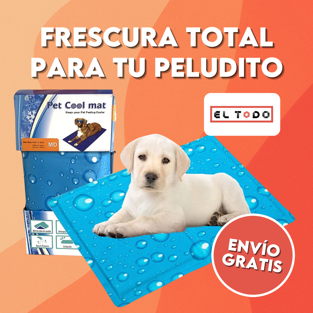 Pet Cool Mat 🐾 ¡Tu mascota merece frescura total este verano! 🧊☀️