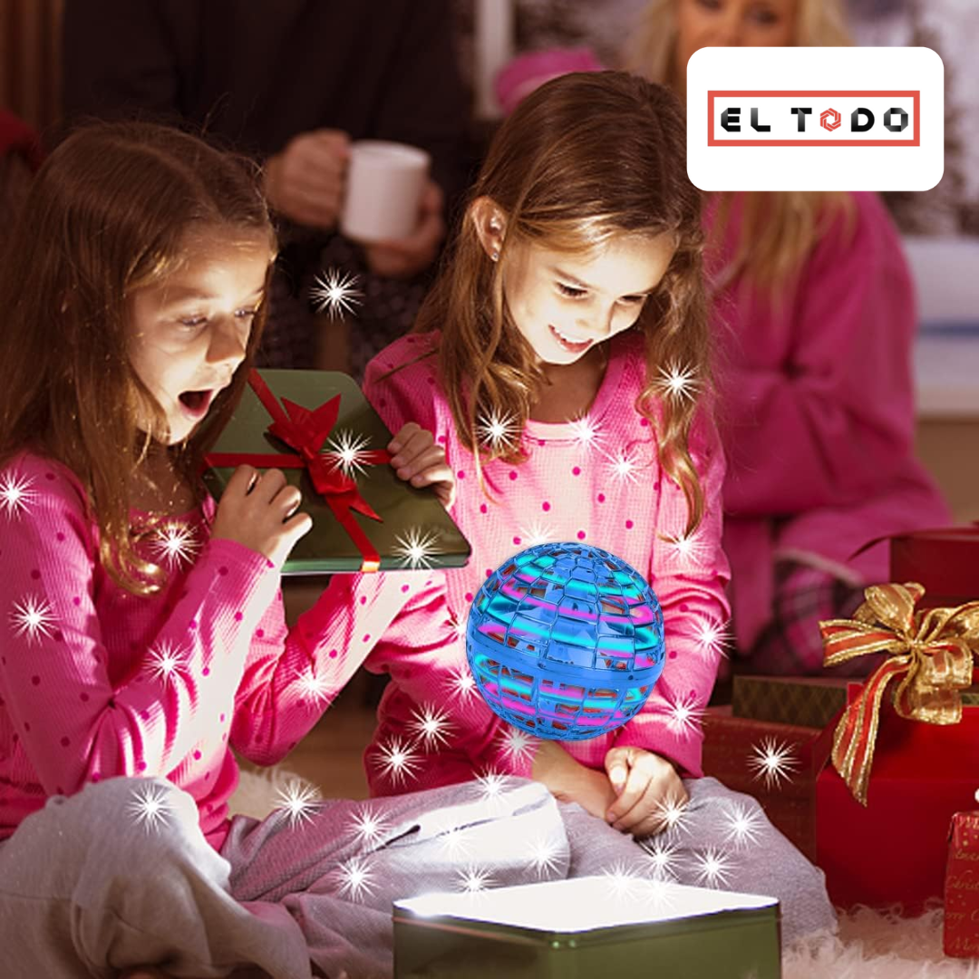 ¡El Spinner Volador Revoluciona el Juego! 🌟 Luces LED sorprendentes y vuelo con solo una mano 🌟