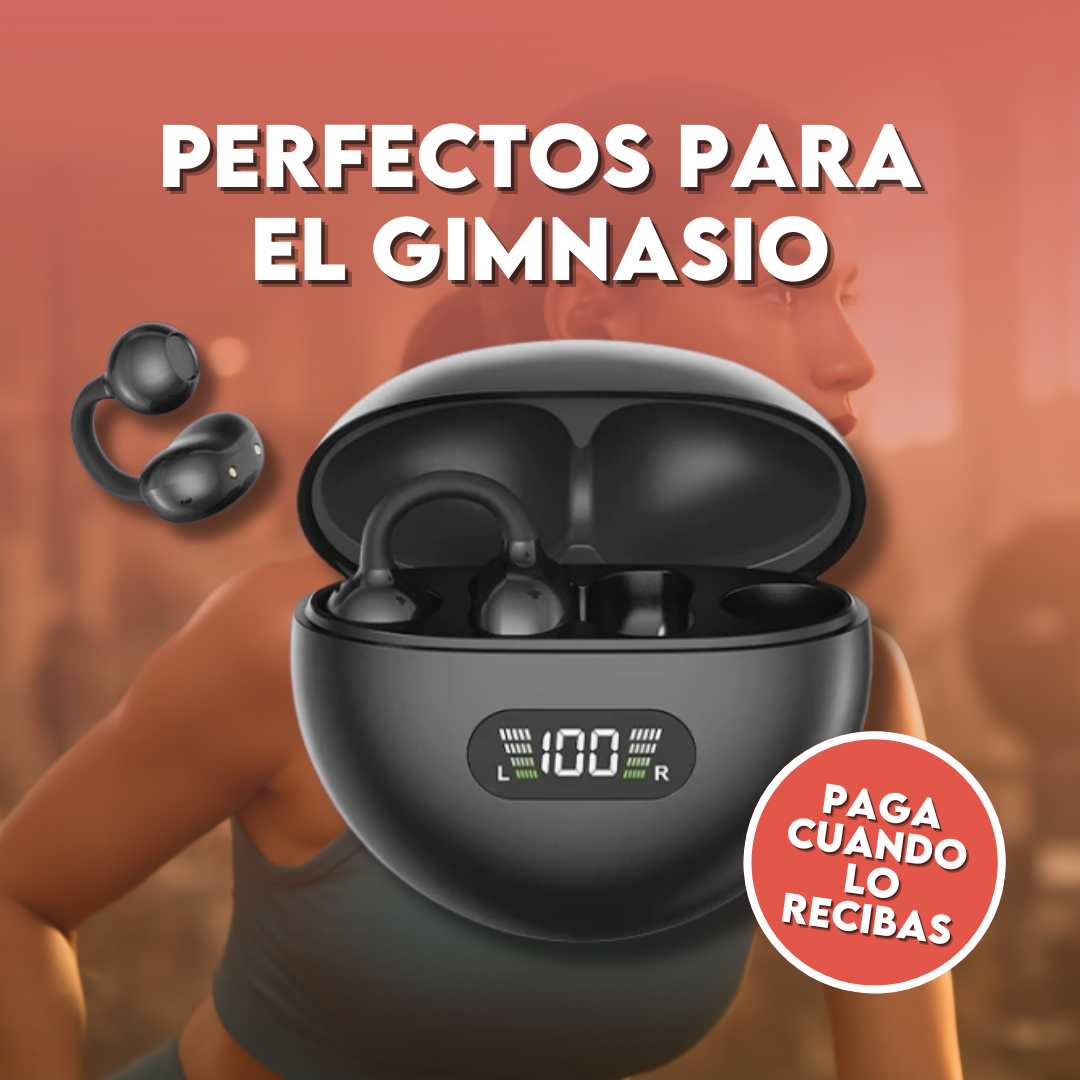 🔊 ClipBeats - Audífonos Inalámbricos Bluetooth | Sonido Increíble y Comodidad Todo el Día ✨