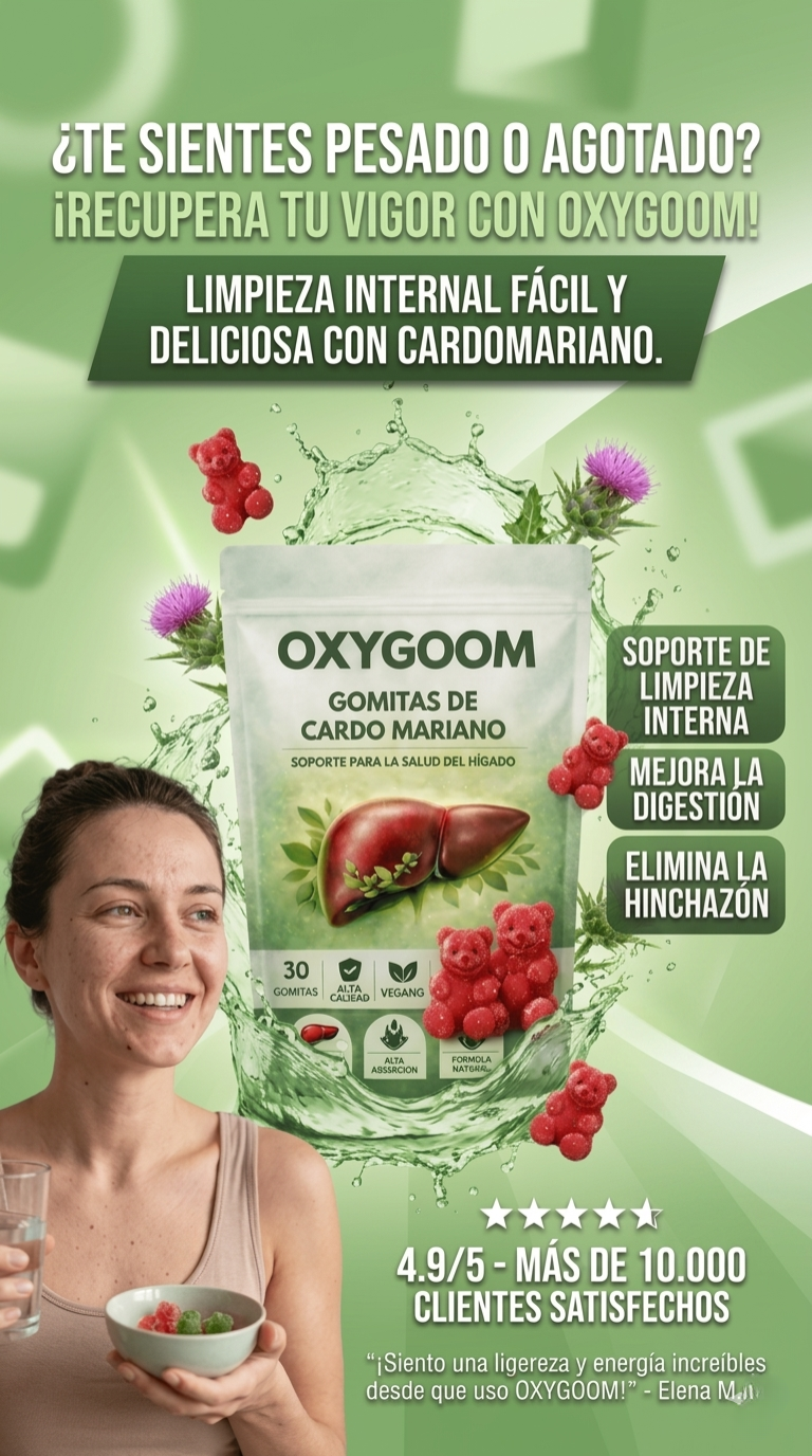 OXYGOOM – Gomitas de Cardo Mariano