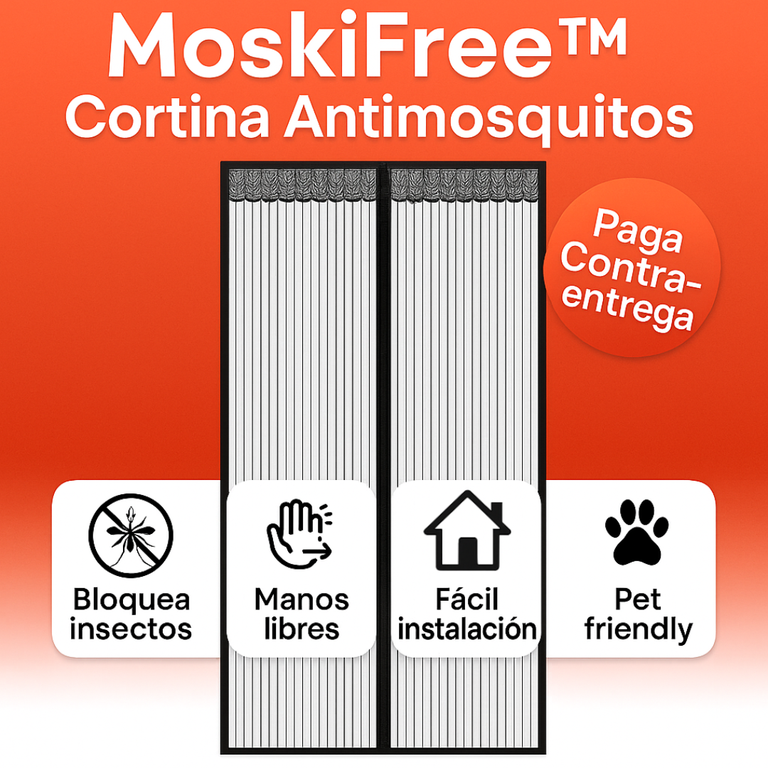 🌬️ MoskiFree™ Ecuador | Deja que entre el aire, no los mosquitos