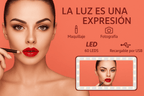 💄 GlamiLuz™ – El espejo con luz que transforma tu carro en tu tocador personal
