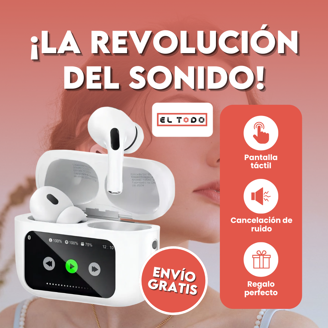 🎧 Audífonos SoundTouch: ¡Sonido + Pantalla Táctil al Alcance de Tu Mano! 📱🔊