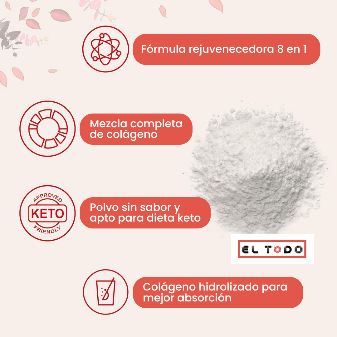 Muti Colágeno🧬 ¡Transforma tu piel, cabello y articulaciones desde adentro! 💥