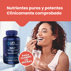 NAD+ 300 mg con Resveratrol🧠⚡ Energía, mente clara y vitalidad… ¡en una sola cápsula!