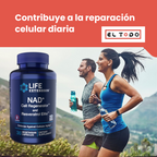 NAD+ 300 mg con Resveratrol🧠⚡ Energía, mente clara y vitalidad… ¡en una sola cápsula!