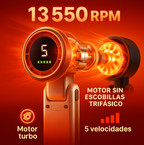 ☀️Ventilador Turbo Portátil de Mano: Imprescindible para exteriores en verano