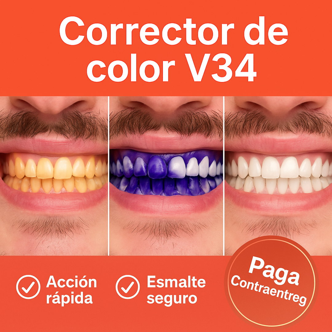 💥🟣Hismile Corrector de Color de Dientes