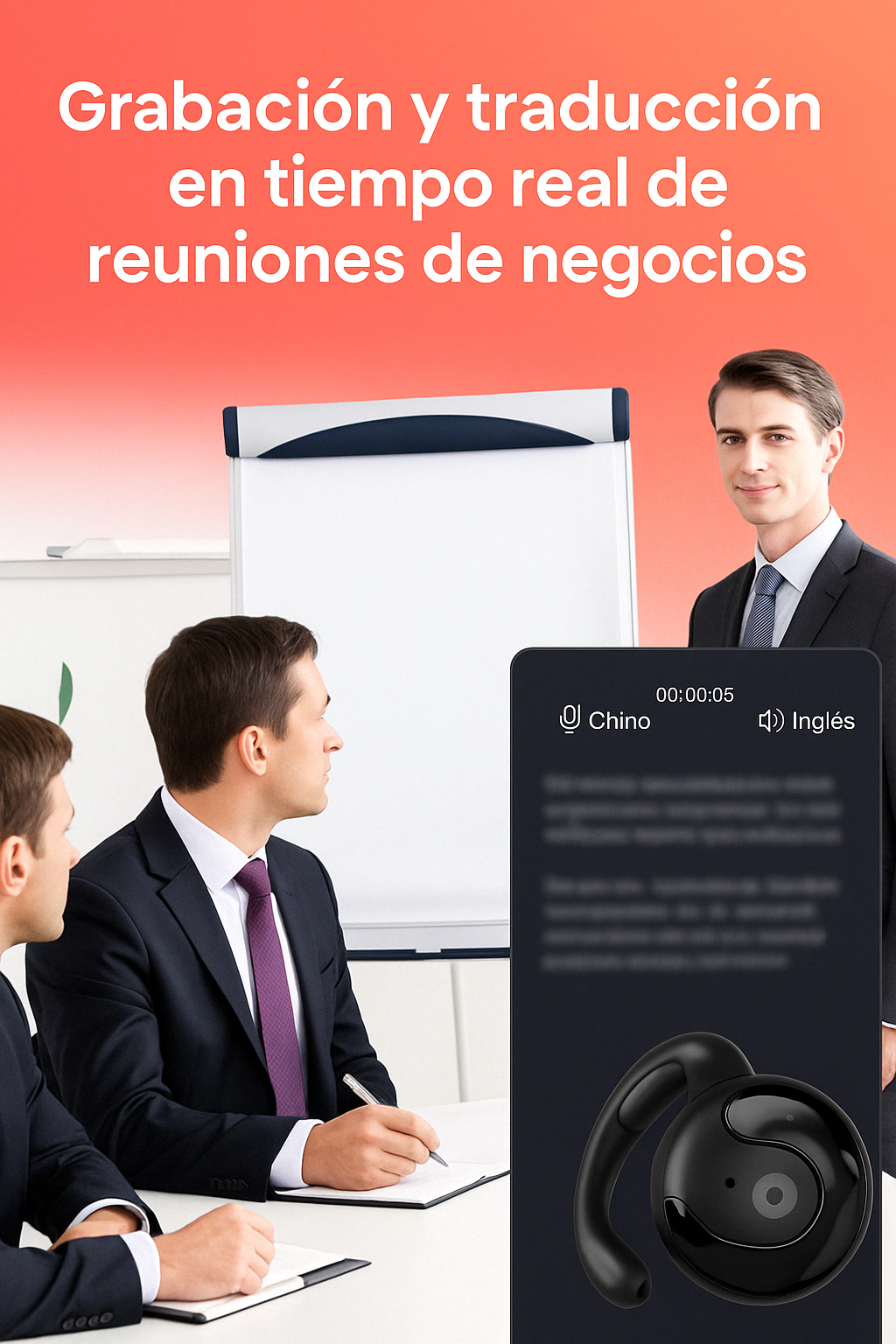 Audífonos Traductores Con Inteligencia Artificial