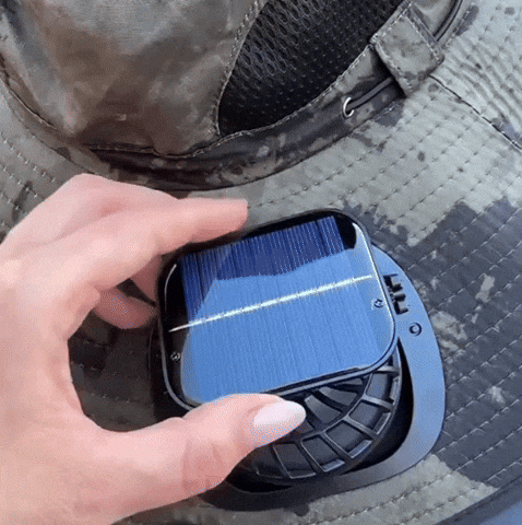 🌞 CoolSun: El sombrero con ventilador solar que te mantiene fresco, sin esfuerzo. 🌬️ ¡Disfruta del sol sin sudar! 😎🌞