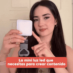 🎥 ¡Crea contenido profesional al instante! 💡 Mini Luz LED con clip, ilumina tu creatividad ahora mismo 🚀