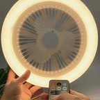 EcoFan® 🌬️💡 - Ventilador de Techo LED con Control Remoto, Eficiencia Energética y Diseño Moderno